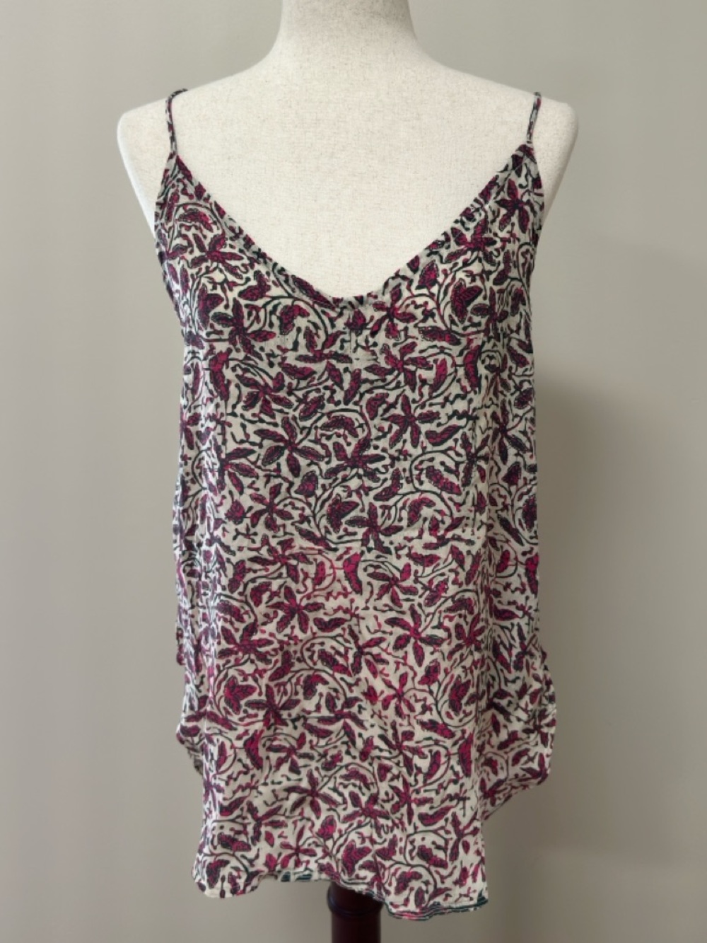 Natalie Martin Silk Floral Cami NWT | Size M/L